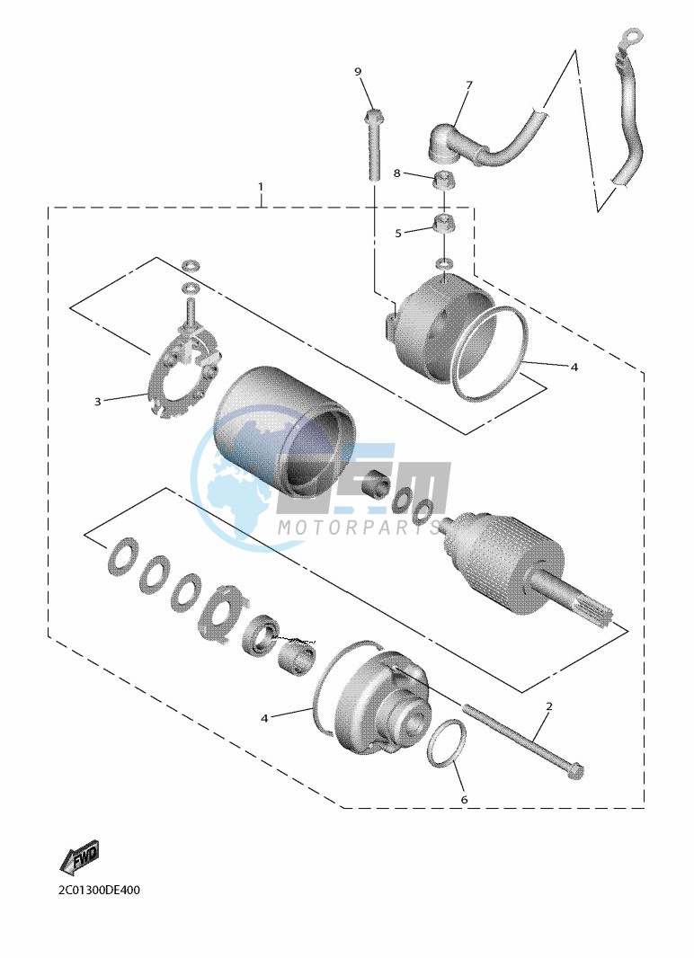 STARTING MOTOR