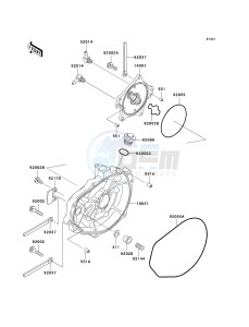 JH 1100 B [ULTRA 130] (B1-B4) [ULTRA 130] drawing ENGINE COVER-- S- -