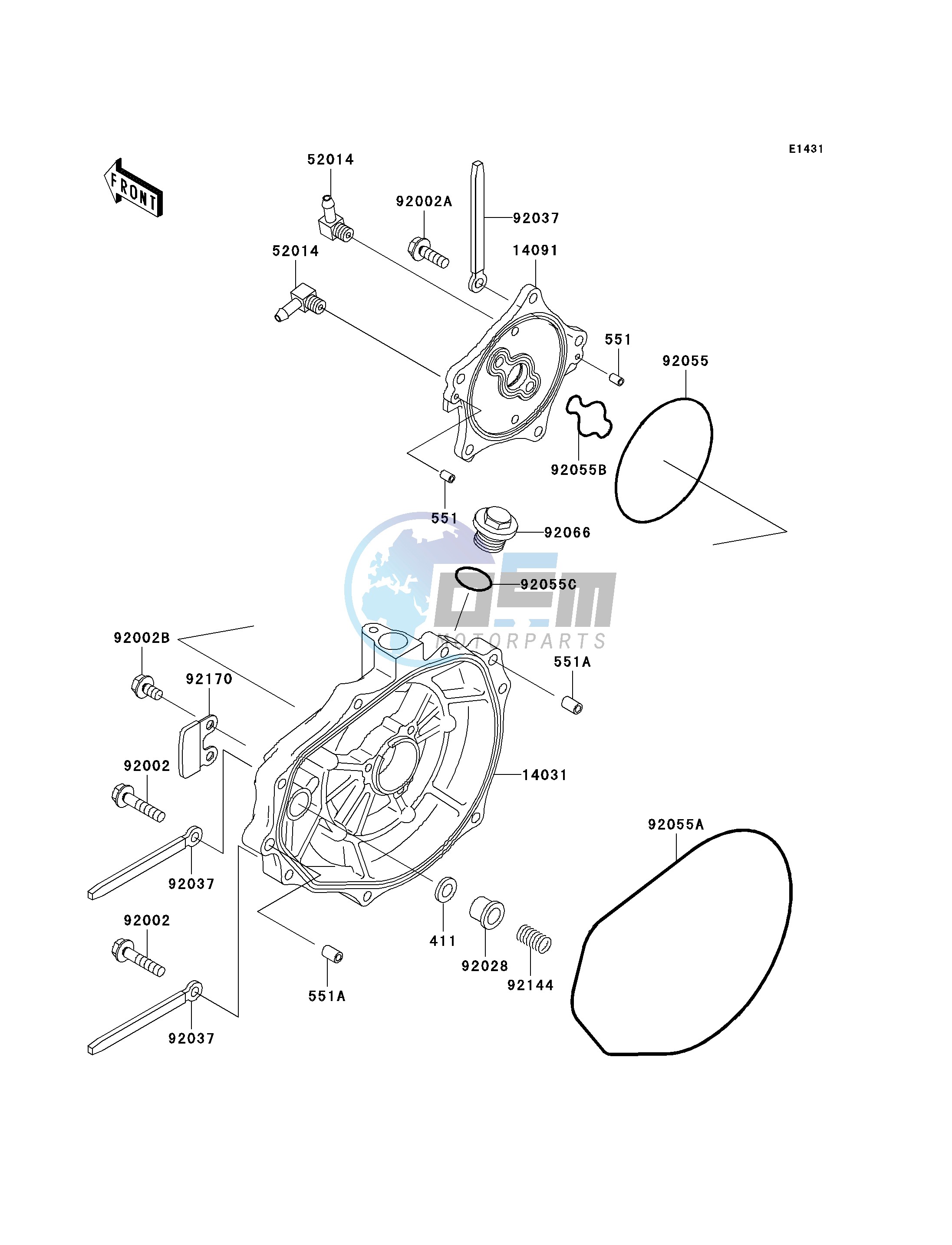 ENGINE COVER-- S- -