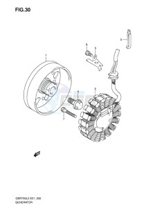 GSR750 ABS EU drawing GENERATOR