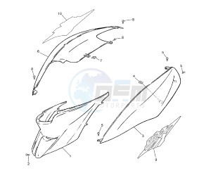 CS JOG R 50 drawing REAR BODY