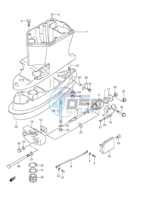 Driveshaft Housing