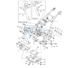 TT R E/LE 125 drawing FRAME