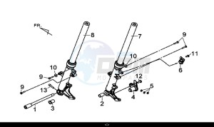 MAXSYM 600 I ABS EXECUTIVE (LX60A4-EU) (E4) (L7-M0) drawing FR. CUSHION