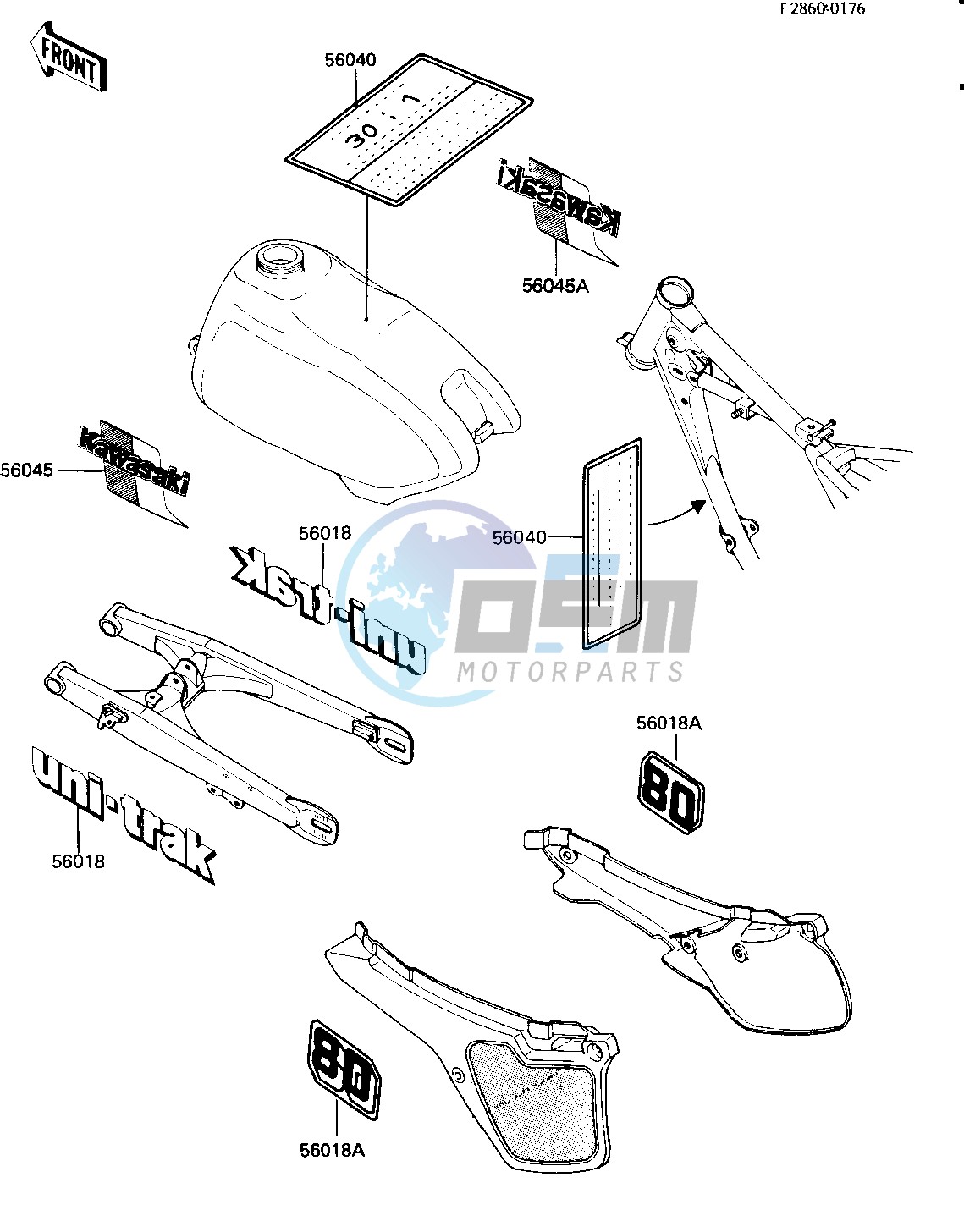 LABELS -- 84 KX80-E2- -