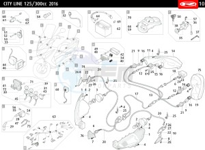 CITYLINE-IE-125-300-RED drawing ELECTRICAL