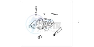 CBF600S drawing REAR BASE CARRIER