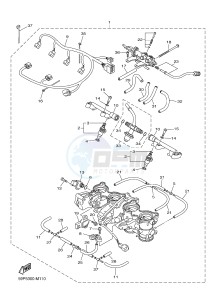 FZ8-N ABS 800 FZ8 (NAKED, ABS) (59P6) drawing INTAKE 2