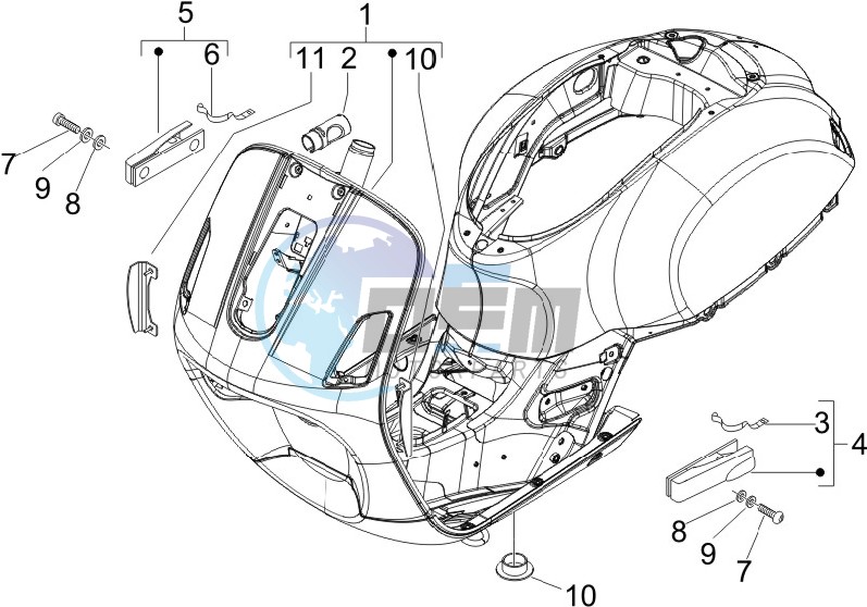 Frame - bodywork