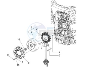 Liberty 125 4t ptt e3 (F) France drawing Flywheel magneto