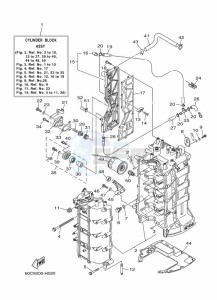 F100BETL drawing CYLINDER--CRANKCASE-1