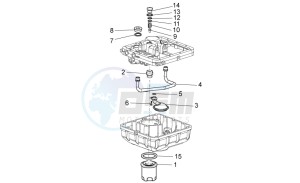 Griso V 8V 1200 drawing Oil filters