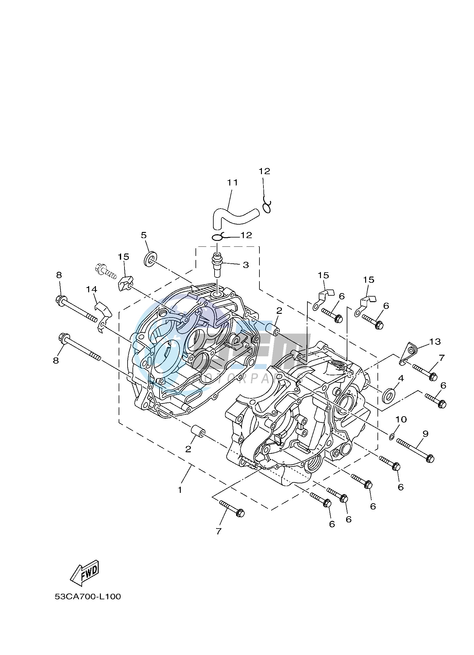 CRANKCASE CARTER