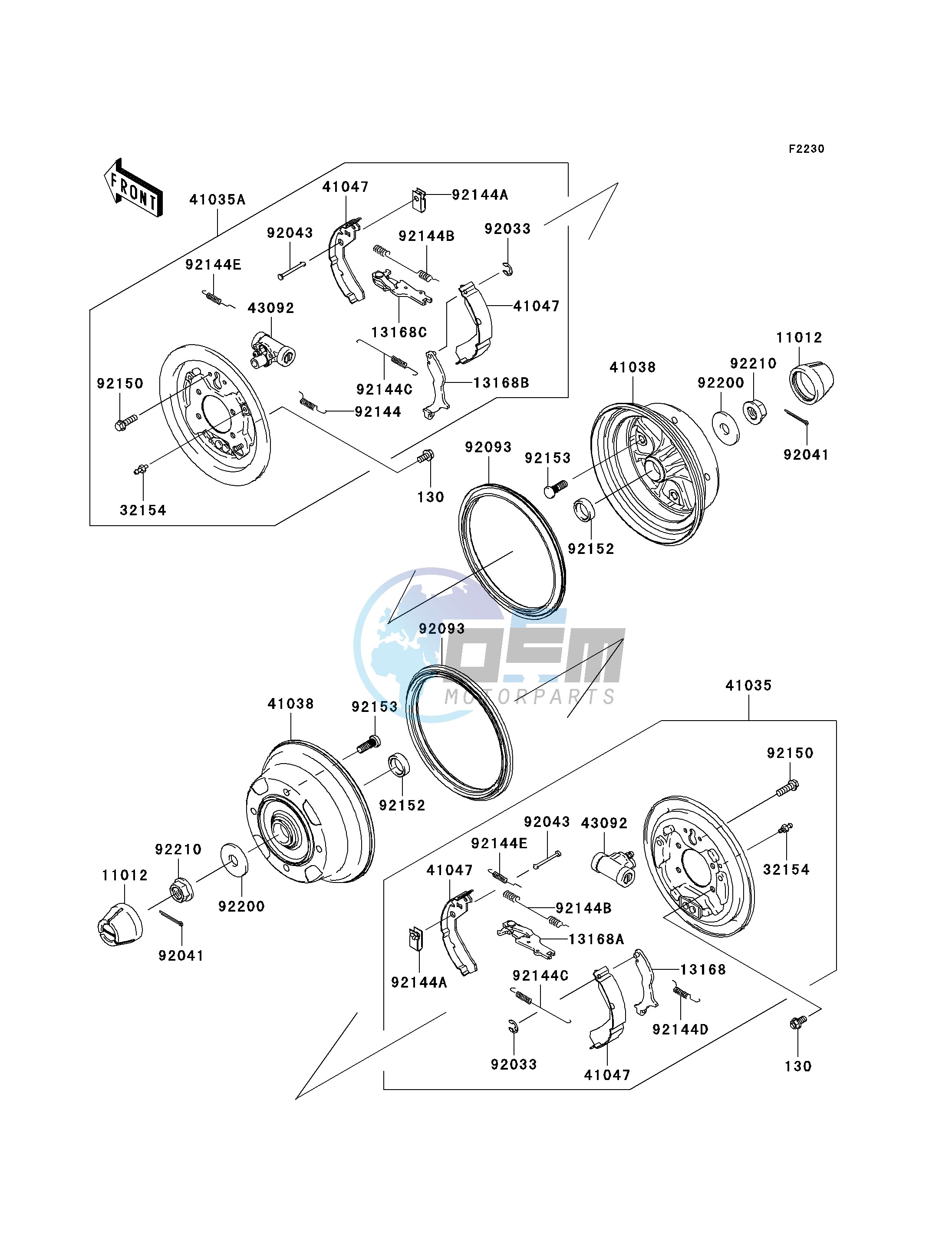 FRONT HUBS_BRAKES