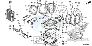 GL1800BD F6B Bagger - GL1800BD UK - (E) drawing AUDIO UNIT