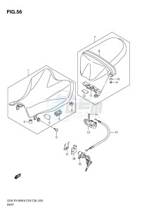 GSX-R1000 (E3-E28) drawing SEAT