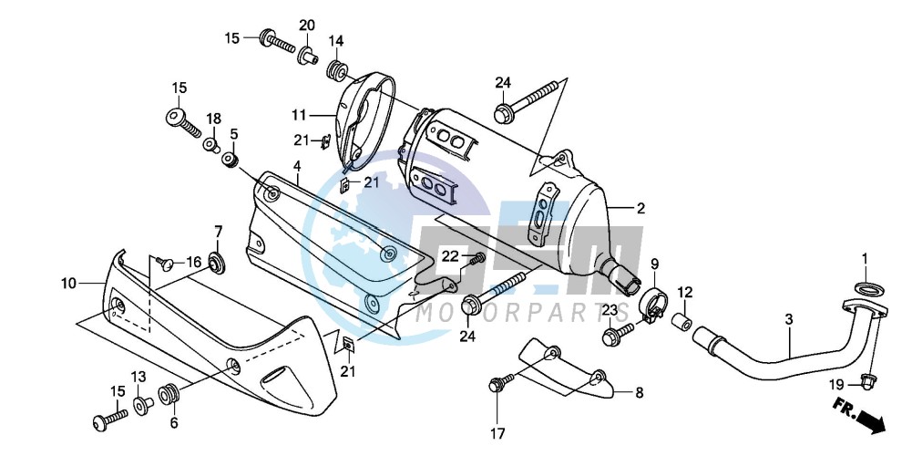 EXHAUST MUFFLER