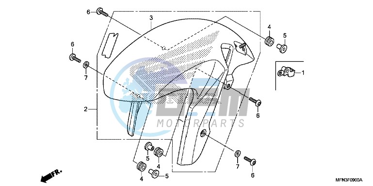 FRONT FENDER