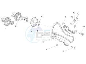 RSV 4 1000 APRC R ABS USA drawing Front cylinder timing system