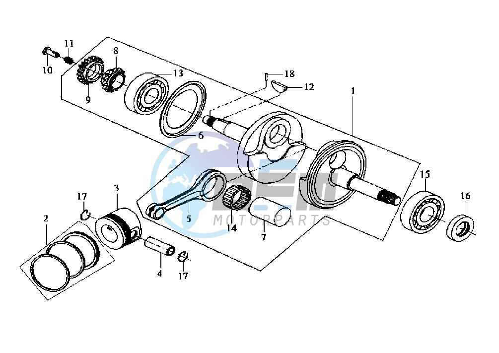 CRANKSHAFT-PISTON