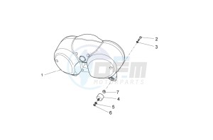 V7 Racer 750 drawing Dashboard