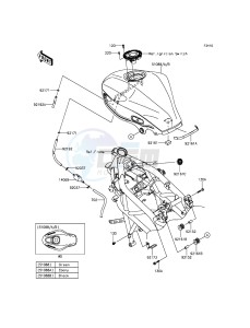 Z250SL_ABS BR250FFF XX (EU ME A(FRICA) drawing Fuel Tank