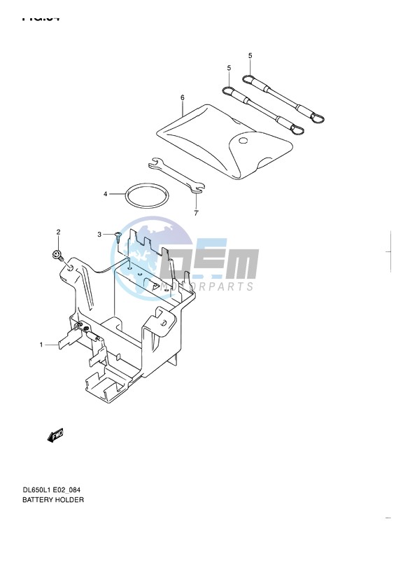 BATTERY HOLDER