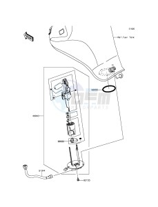 ER-6F EX650EEF XX (EU ME A(FRICA) drawing Fuel Pump