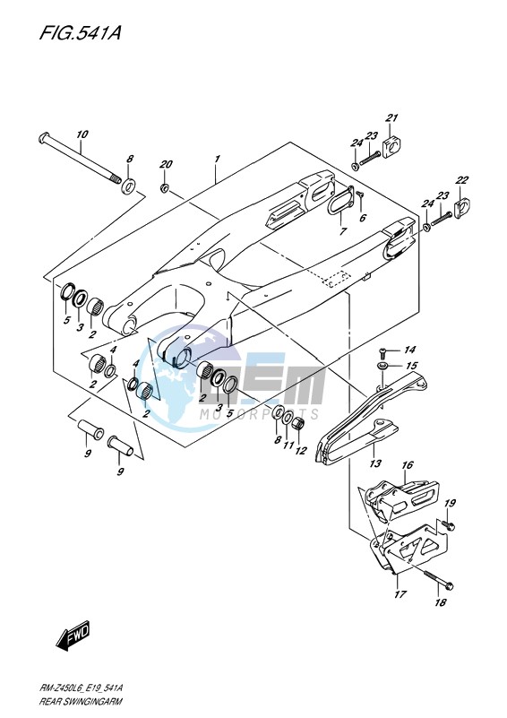 REAR SWINGINGARM