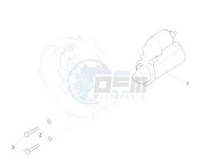 V7 III Special 750 e4 (EMEA) drawing Starter / Electric starter