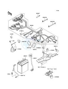 ER-5 ER500-C5P GB XX (EU ME A(FRICA) drawing Chassis Electrical Equipment