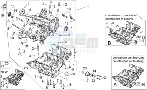 RSV 4 1000 4V SBK-FACTORY drawing Crankcase I