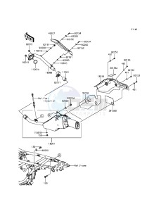 KLX125 KLX125CDS XX (EU ME A(FRICA) drawing Muffler(s)