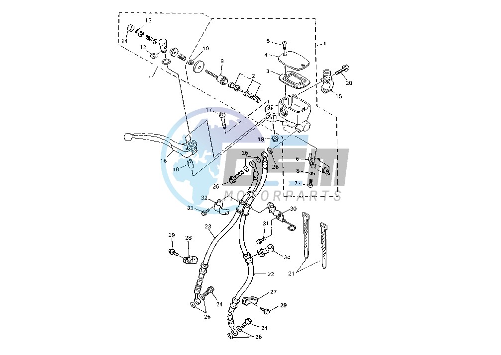 FRONT MASTER CYLINDER