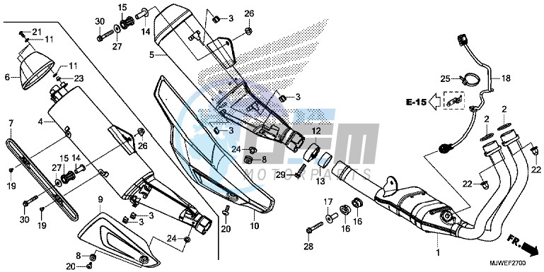 EXHAUST MUFFLER