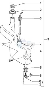 Typhoon 50 m.y. 2004 drawing Oil tank