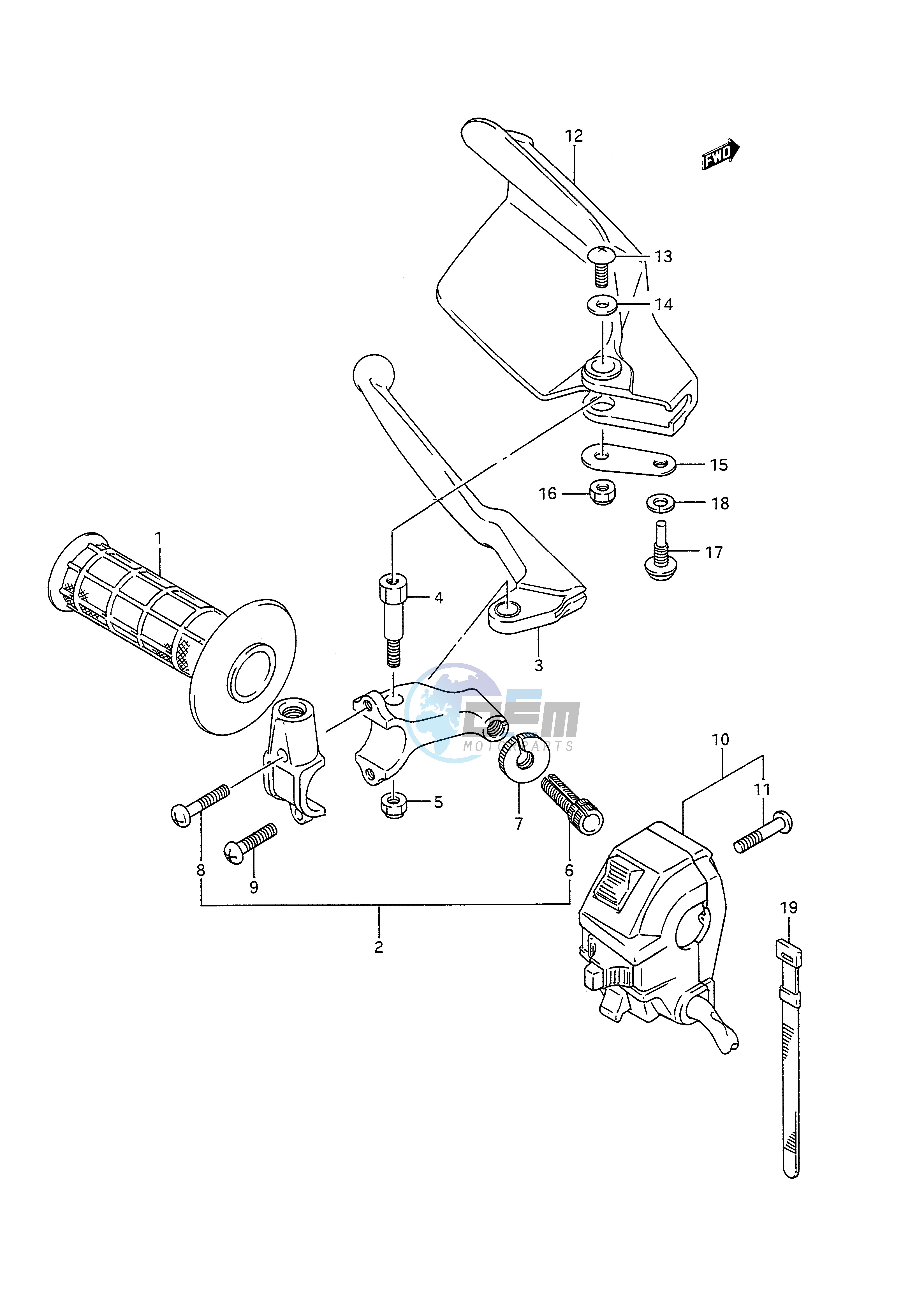 LEFT HANDLE SWITCH