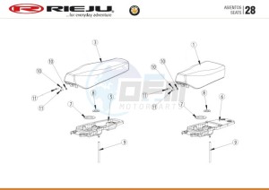 HOBBY-BYE-BIKE-EURO4-BLACK drawing SEAT