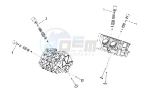 Tuono 1000 v4 R Std APRC drawing Valves pads