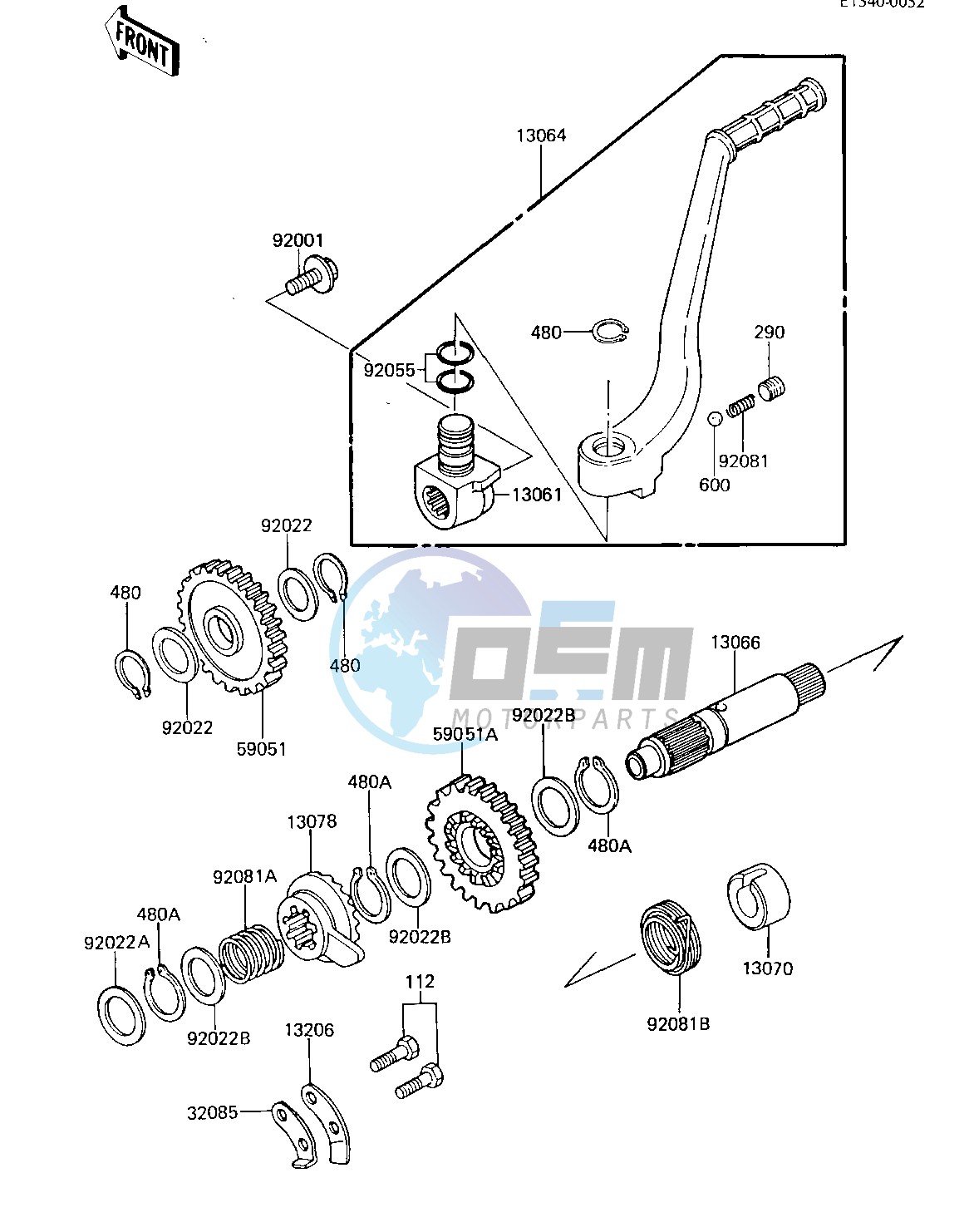 KICKSTARTER MECHANISM