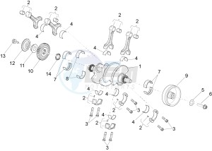 RSV4 1000 RR drawing Drive shaft