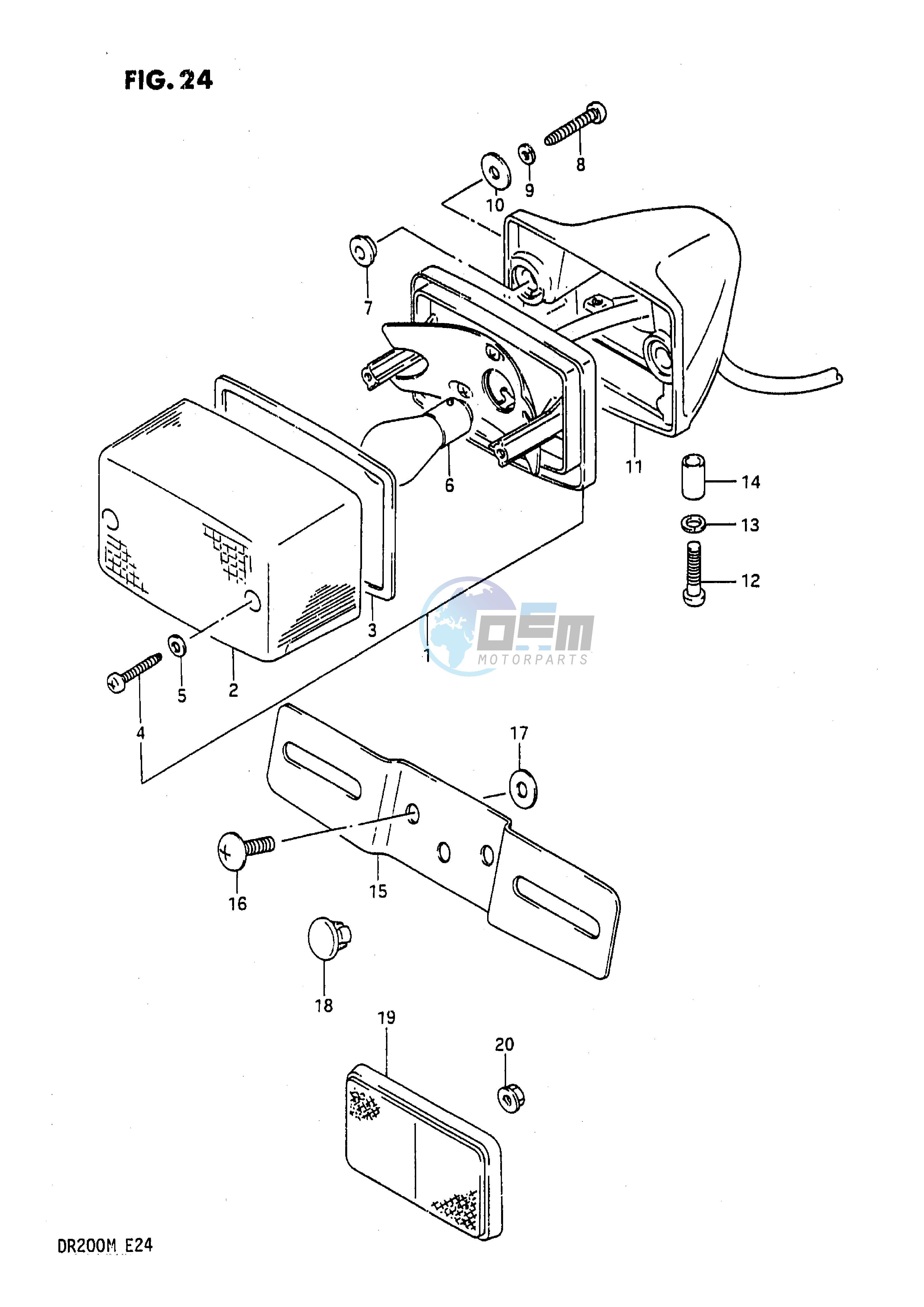 REAR COMBINATION LAMP