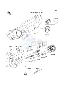 MULE 4010 DIESEL 4x4 KAF950FBF EU drawing Meter(s)