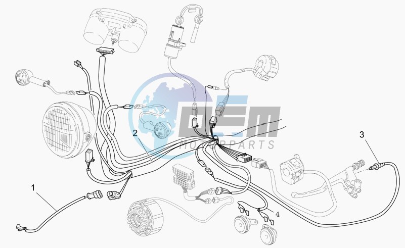 Front electrical system