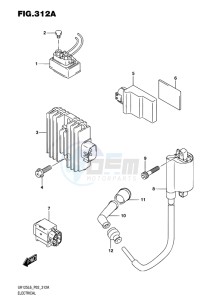 UH125 BURGMAN EU drawing ELECTRICAL