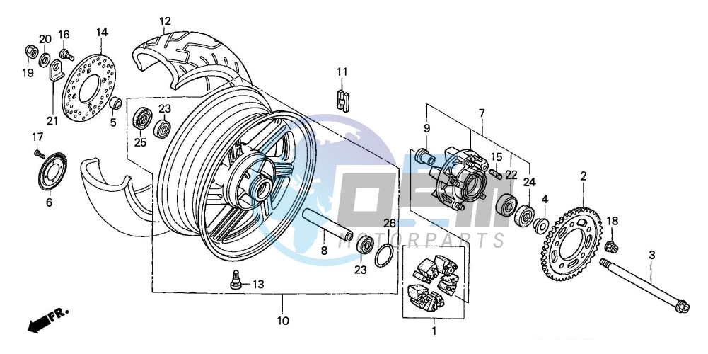 REAR WHEEL