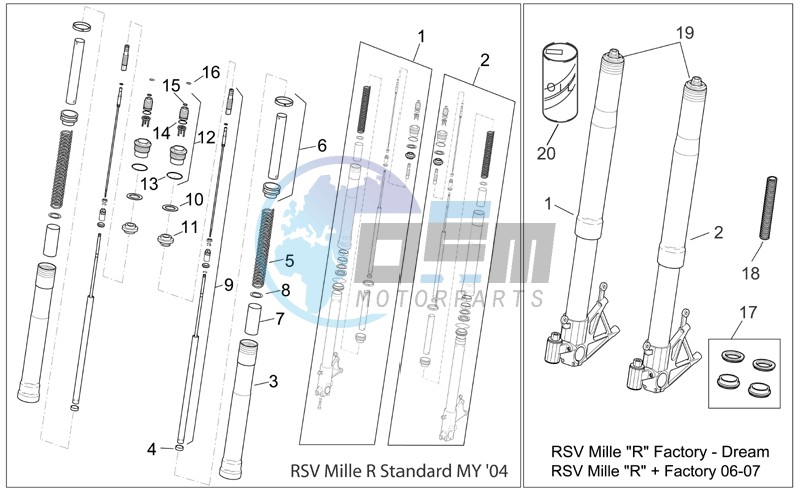 Front fork I