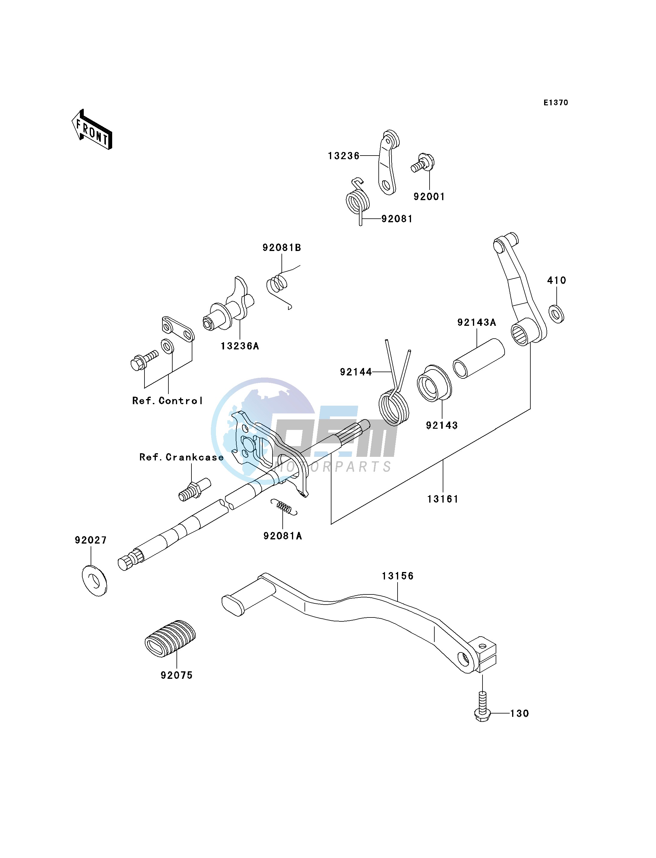 GEAR CHANGE MECHANISM