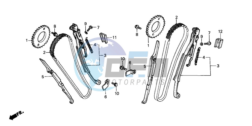 CAM CHAIN/TENSIONER