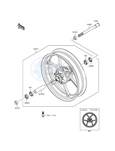 ER-6N_ABS ER650FEF XX (EU ME A(FRICA) drawing Front Hub